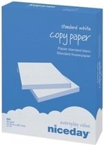 Voordelig wit A4 kopieerpapier 500 vellen van Niceday