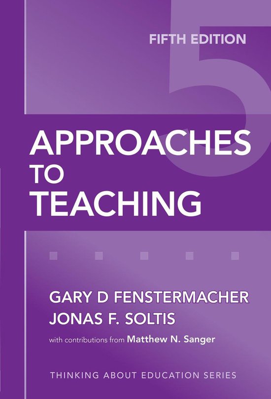 Thinking About Education Series - Approaches to Teaching - cover