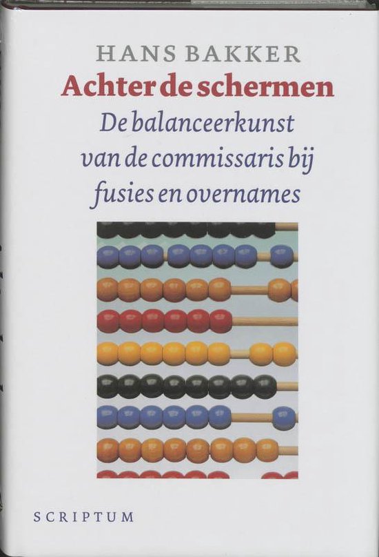 Cover van het boek 'Achter de schermen / druk 1' van H. Bakker