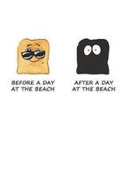 Before a Day at the Beach - After a Day at the Beach