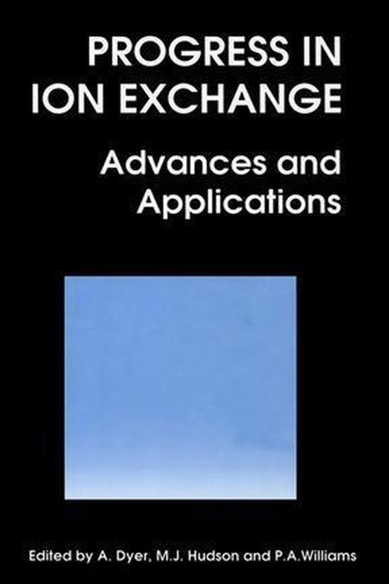Progress in Ion Exchange: Advances and Applications - cover