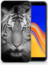 Geschikt voor Samsung Galaxy J6 Plus (2018) Uniek TPU Hoesje Tijger
