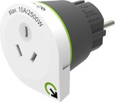 Q2Power - Country Adapter single Australia to Europe