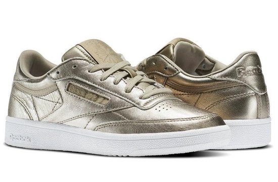 Reebok Reebok Sneakers Club C85 Melted Metal Gold Maat 38 | bol.com