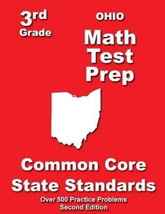 Ohio 3rd Grade Math Test Prep - cover