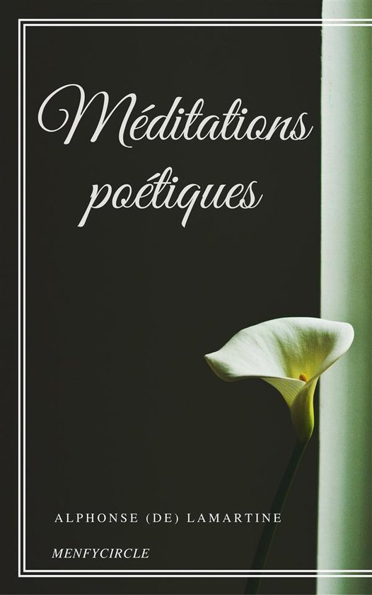 Méditations poétiques - cover