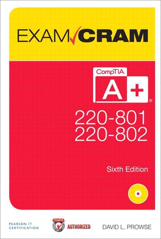 Comptia A+ 220-801 and 220-802 Exam Cram - cover