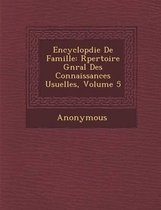 Encyclop Die de Famille