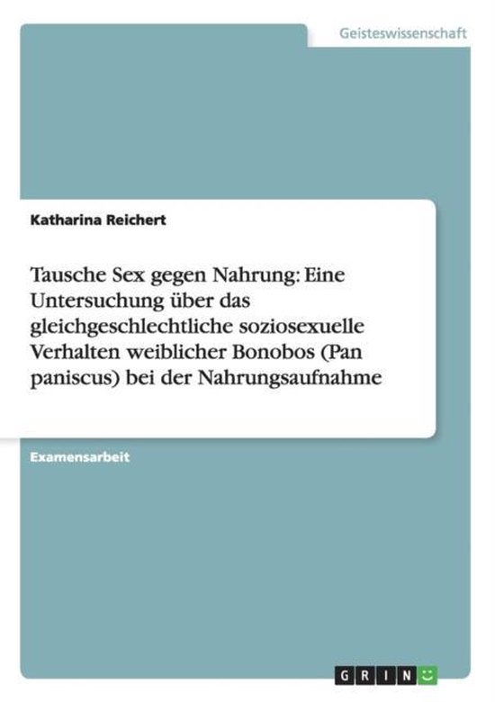 Tausche Sex Gegen Nahrung - cover