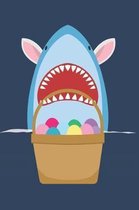 Funny Shark Easter Notebook