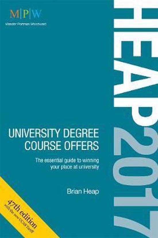 Heap 2017 University Degree Course - cover
