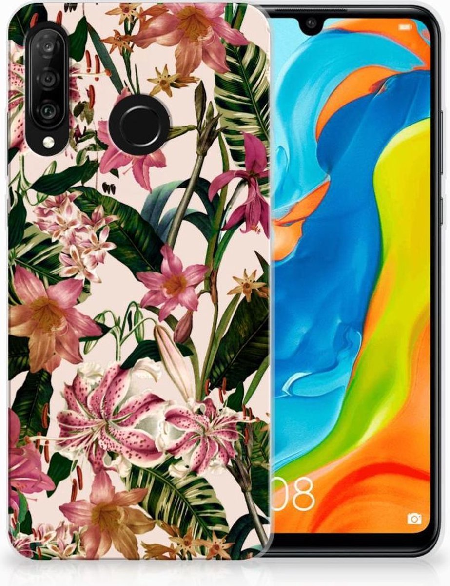 Huawei P30 Lite TPU Case Flowers