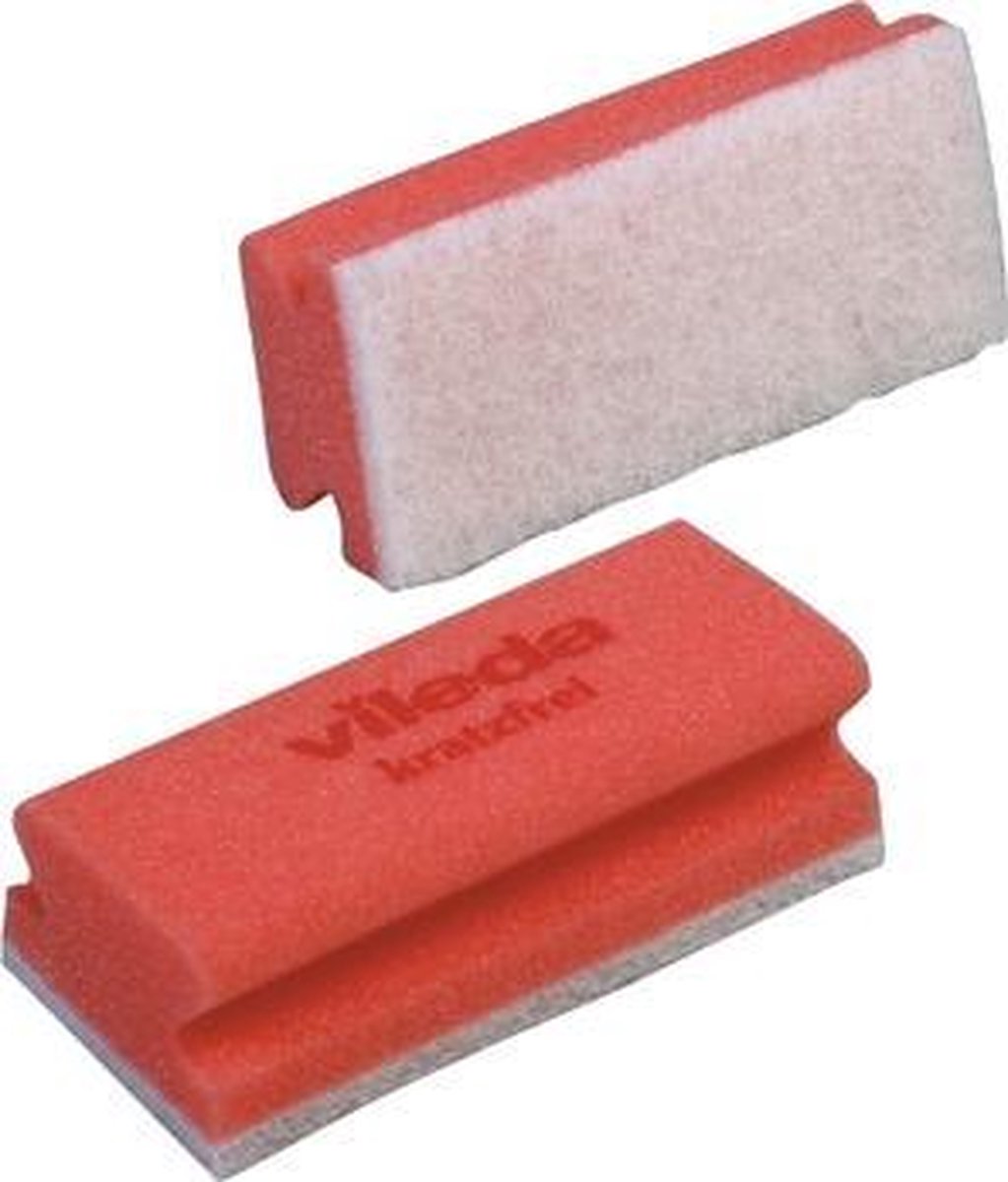 Vileda spons Glitzi Quattro, blauw, pak van 10 stuks Vileda spons Glitzi Quattro, blauw, pak van 10 stuks