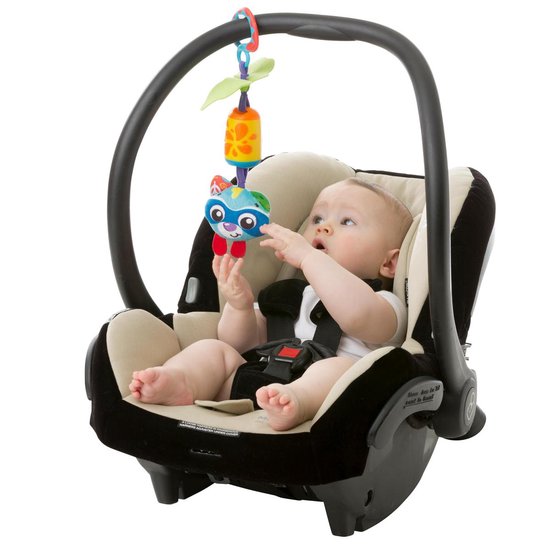 Playgro Chime Rocky Wasbeer Hangspeeltje - Kinderwagen accessoire - Wandelwagenspeeltje van Playgro — afbeelding 4