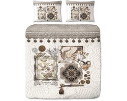 Suela Home Vallery - Dekbedovertrek - lits-jumeaux - 240 x 200/220 cm - Multi