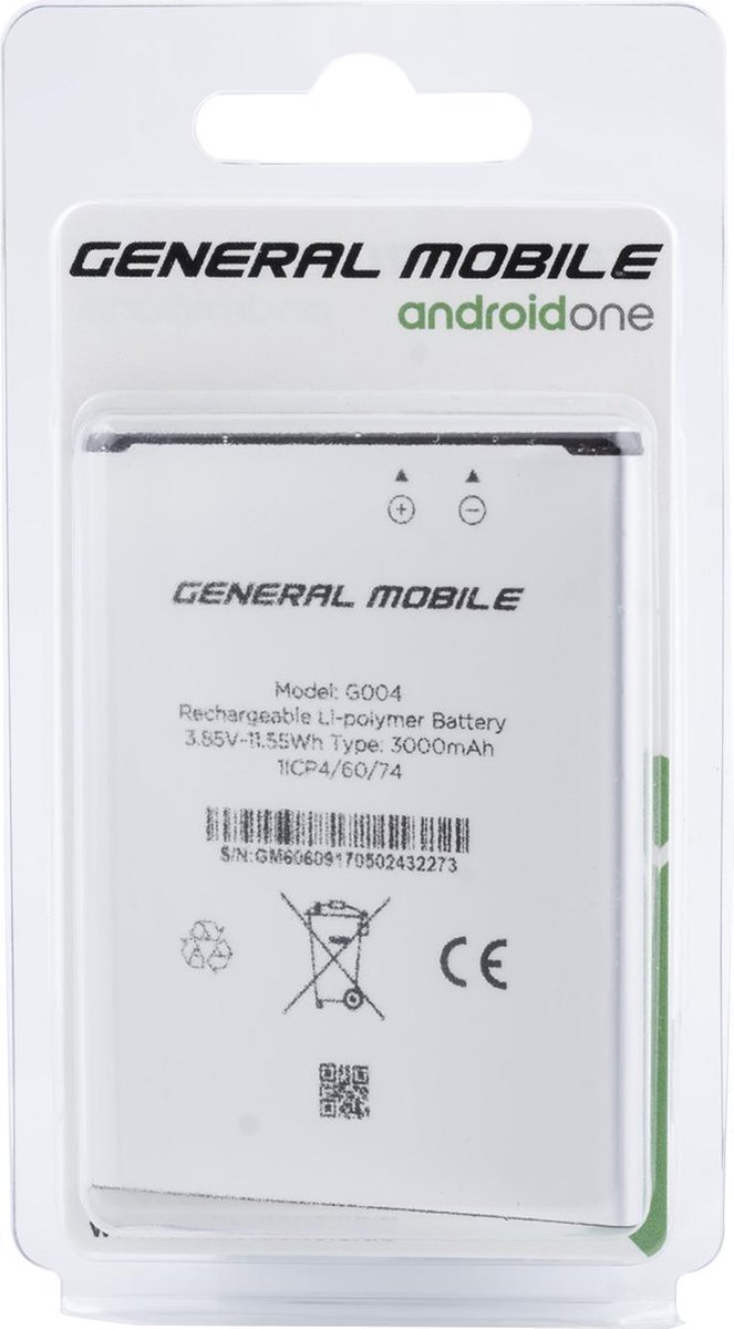 3000 mAh Batterij General Mobile GM6 | bol