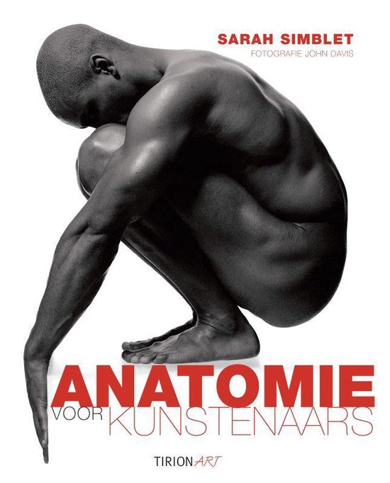 Cover van het boek 'Anatomie voor kunstenaars' van Sarah Simblet