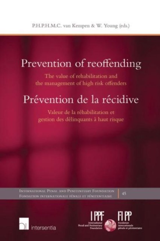 Boek cover Prevention of Reoffending van Piet Van Kempen (Hardcover)