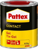 Pattex Contactlijm Tix Gel 625 g - Gelvormig - Druipt niet - Vochtbestendig