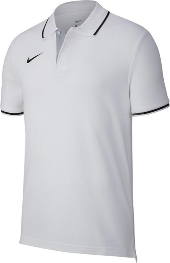 Nike Team Club 19 Poloshirt - Unisex - wit/zwart | bol.com