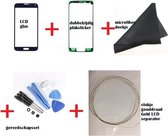 LCD scherm glas voor Samsung Galaxy S3 SIII i9300 + gereedschap Zwart