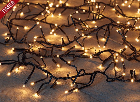 Kerstlampjes warm wit 15 meter (1152 LED-lampjes) en automatische timer |  bol.com
