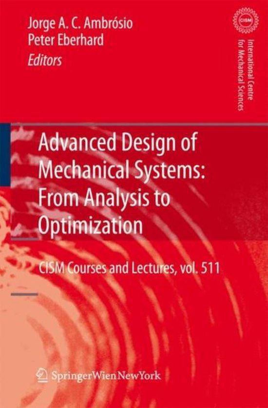 Advanced Design of Mechanical Systems - cover
