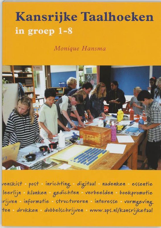 Kansrijke taalhoeken in groep 1-8 - cover