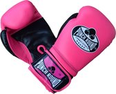 Dames Bokshandschoenen Punch Round Combat Sports Roze 10 OZ Roze Bokshandschoenen