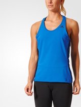 adidas Design to Move 3-Stripes Tank - Sportshirt - Dames - XS - Blue