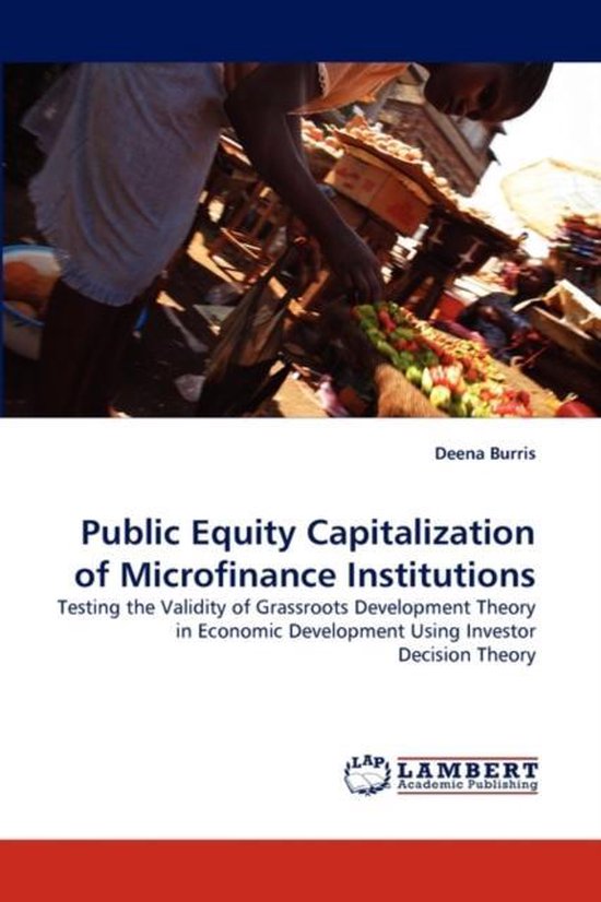 Public Equity Capitalization of Microfinance Institutions - cover
