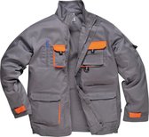 Portwest Contrast Jacket, Grijs/Oranje, Maat M