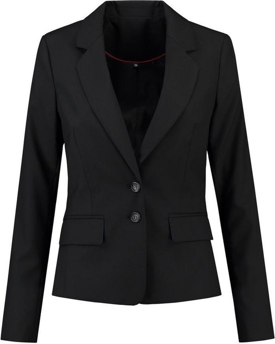 Tricorp Dames blazer - Corporate - 405001 - Zwart - maat 46 | bol.com