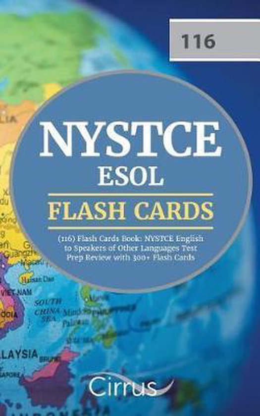 NYSTCE ESOL (116) Flash Cards Book - cover