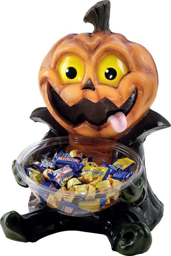 baden Schrijfmachine Waarschijnlijk Snoepjes pot pompoen voor Halloween - Feestdecoratievoorwerp - One size" |  bol.com