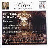 Strauss: Orchestral Works Vol 3 / David Zinman, Zurich Tonhalle Orchestra