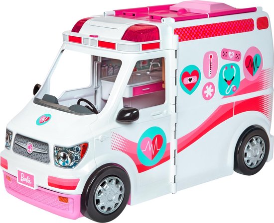 Barbie Ambulance - Poppenvoertuig