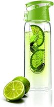 Asobu Waterfles Flavour It 2 Go - Incl. Fruitfilter - 600 ml - Lime