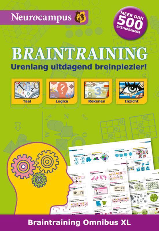 Cover van het boek 'Neurocampus Braintraining Omnibus XL' van Robert Bolhuis