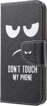 Samsung Galaxy S10 Hoesje - Book Case - Don’t Touch