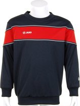 Jako Sweater Player Junior - Pull de sport - Enfants - Taille 116 - Marine; Rouge