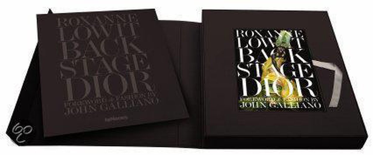 洋書 Roxanne Lowit Backstage Dior Backstage Dior Roxanne Lowit ロクサーヌ・ローウィット ディオールの