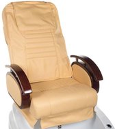 Mbs® Pedicurestoel met massage Pedicurestoel Massagestoel - Beige