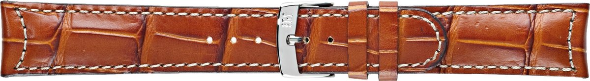 Morellato PMU041GUTTUS MA Horlogebandje - Leer - Bruin - 24 mm