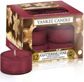 Yankee Candle Glittering Star - Tea Lights 12st