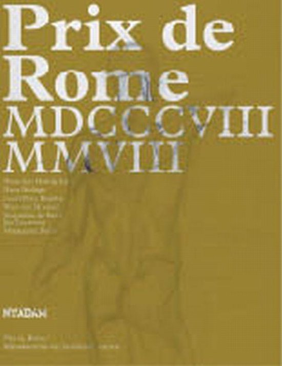 Cover van het boek '200 jaar Prix de Rome' van H. Hertog de Jager en Hans den Hartog Jager