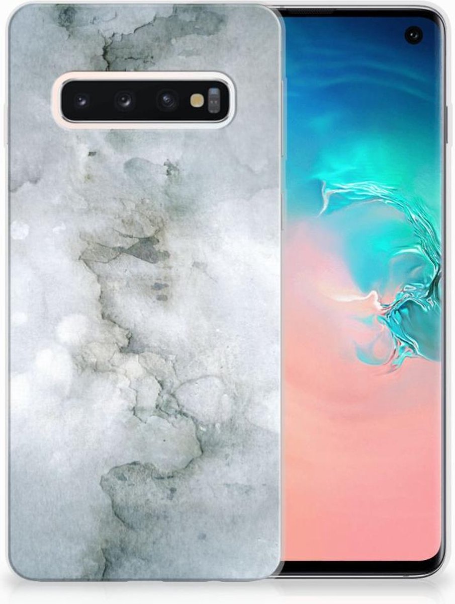 Hoesje maken Samsung Galaxy S10 Painting Grey