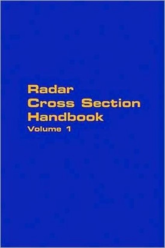 Radar Cross Section Handbook Volume 1 9780932146649 T Ruck