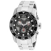 INVICTA Pro Diver Men 48.8mm Stainless Steel Stainless Steel Black dial VR34A Quartz