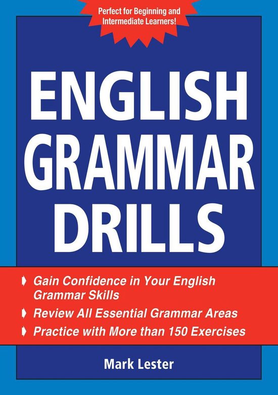 English Grammar Drills - cover
